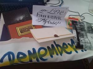 such bliss can only travel by mail.