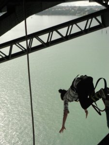 when all else fails ... just let go ... and jump.