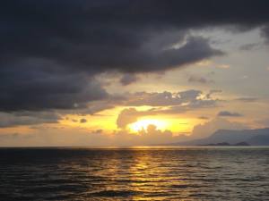 the calm before a very nasty storm.