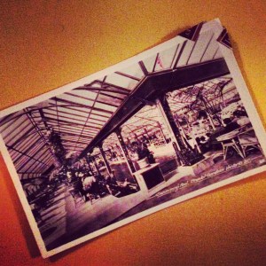 even in a place as vast as a train station two strangers may realise that they are yet to meet.