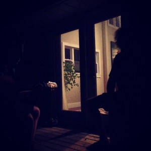 playing in the dark ... the sounds of silence.